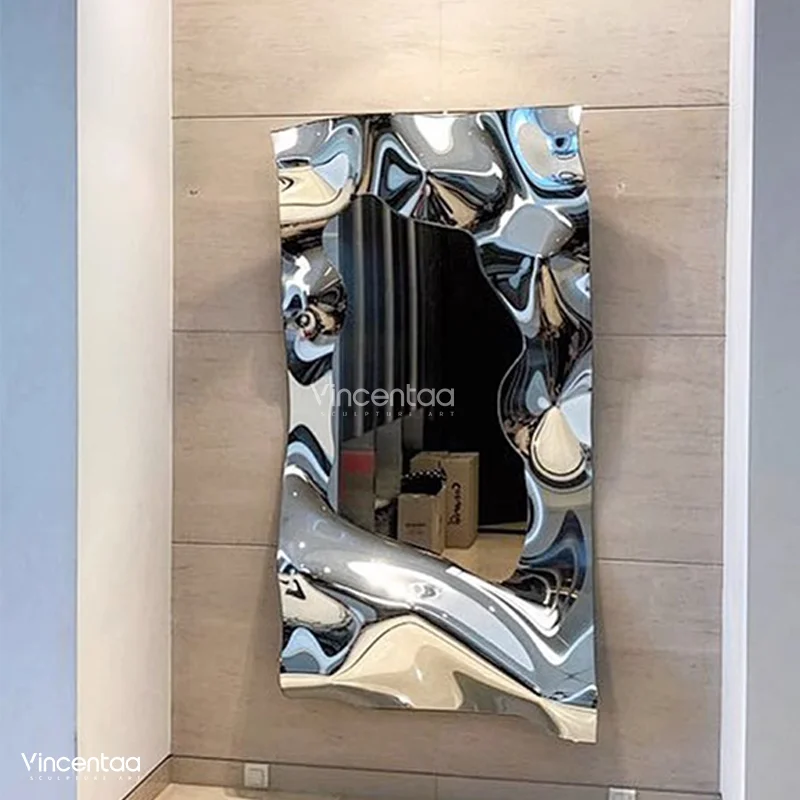 

Vincentaa Custom Interior Modern Wall Art Metal Decoration 3D New Style Simple