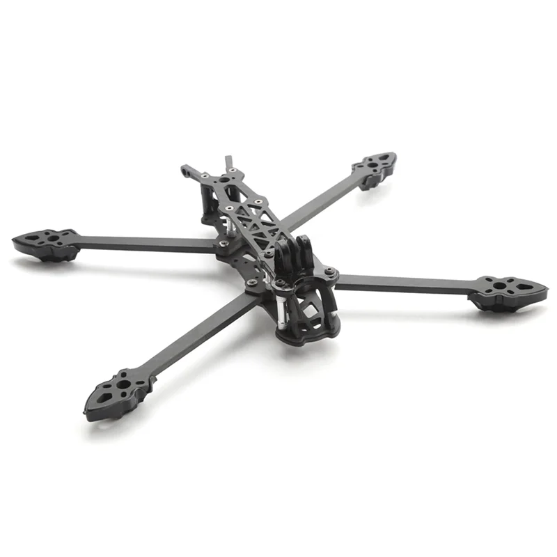 MACH-Mark4 225Mm Drone Frame Carbon Fiber Long-Distance Flight Frame RC Drone Modification Accessories RC Drone Accessories Blac
