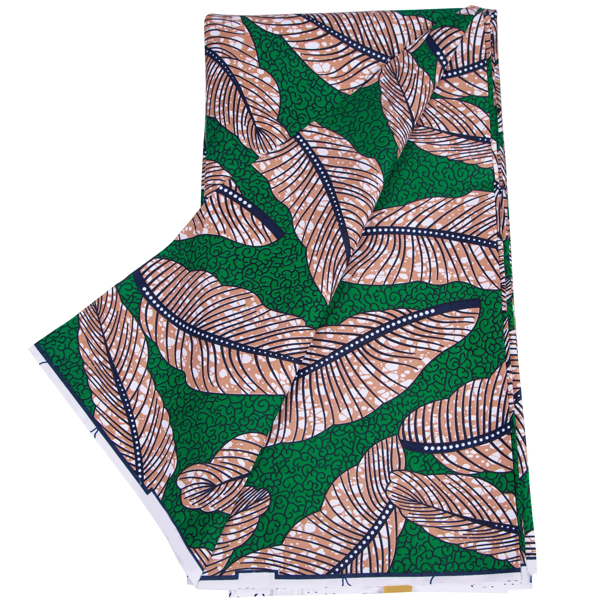 

African Ankara Wax Batik Fabric Patchwork Nigeria Warp Sewing Materials Textile African Polyester Fabric Tissu Dress Craft
