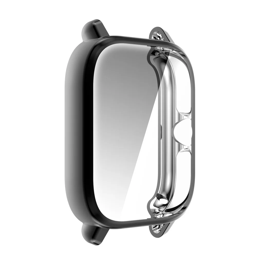 Amazfit GTS 3 GTS3 Soft TPU Scractch-resist Screen Protector Case کے لیے TPU کیس کور