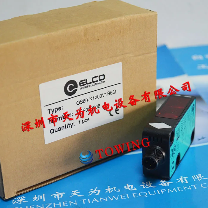 [Genuine - Quality Assurance One Year] ELCO Yike Photoelectric Switch OS60-K1200V1B6Q