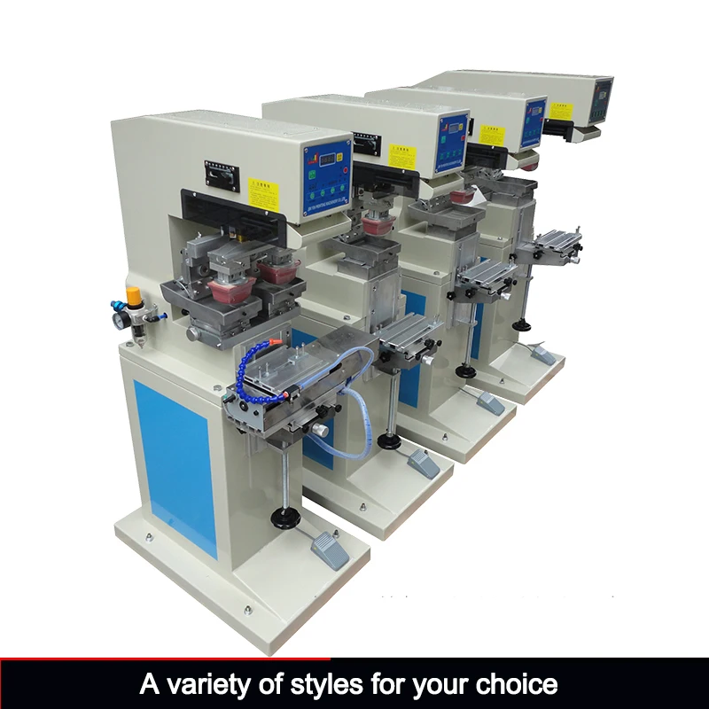 Monochrome Longitudinal Deepening Pneumatic Printing Machine Double Nozzle For Ink Graphic Bottle Paper Wood Products Printing