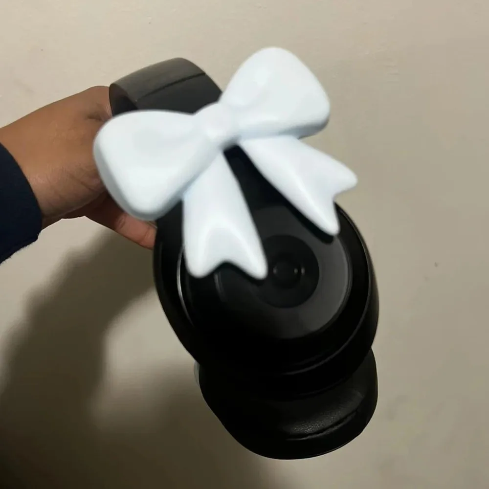 

Creative Silicone Bow Headphone Accessory DIY Clip on Headphone Clip Decor Soft & Flexible Kawaii 3D Bows Decor for Earphone