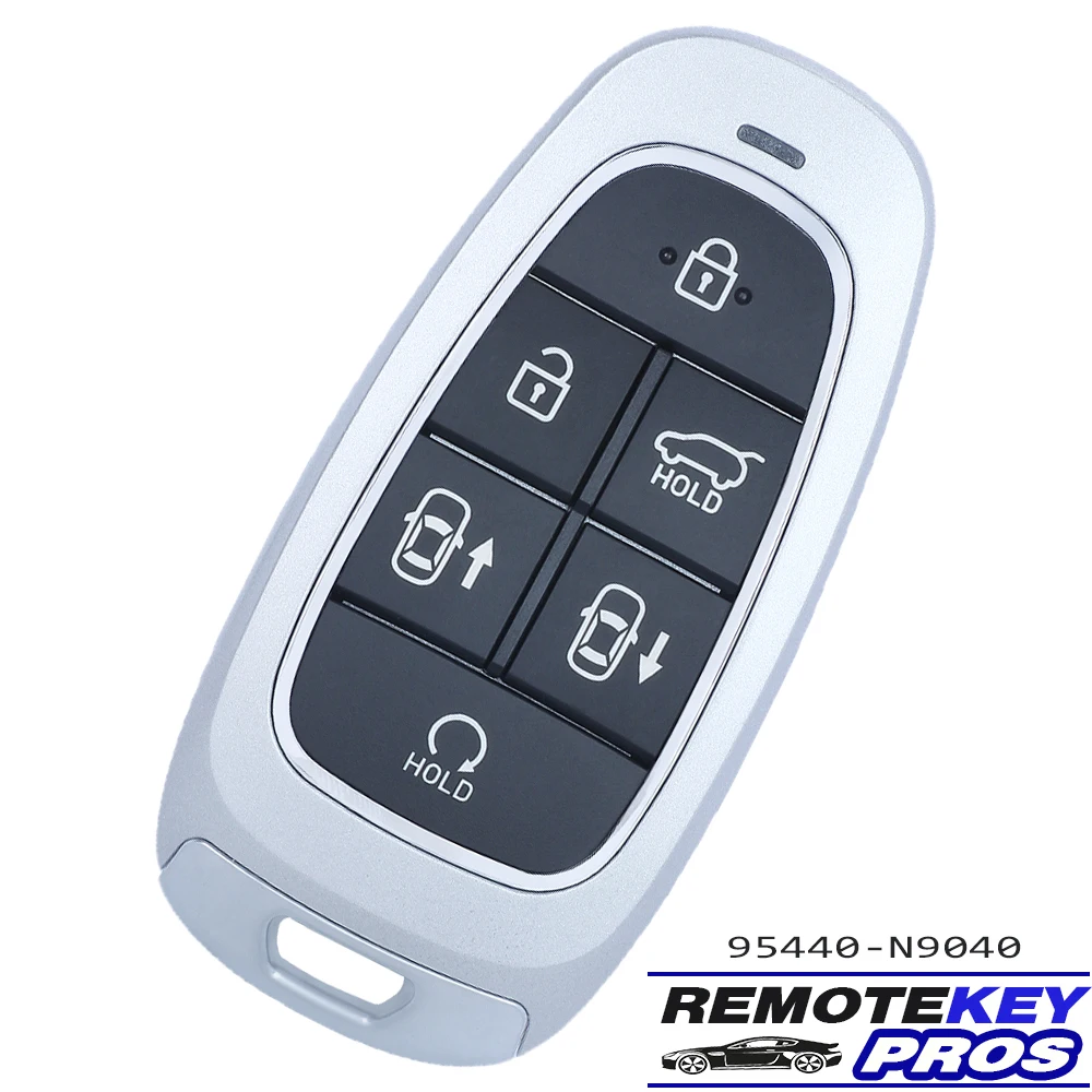 DIYKEY 95440-N9040, 95440-S2500 Smart Remote Key Fob 433MHz ID47 4B/6B for Hyundai Tucson 2022 Santa Fe 2021 2022 TQ8-FOB-4F26