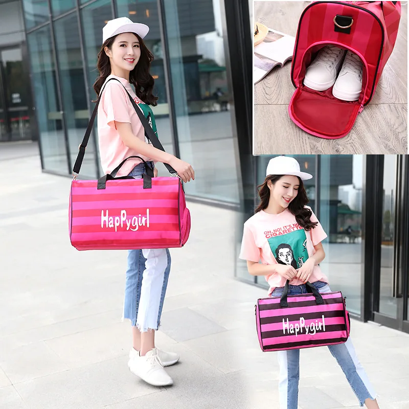 

2023 Women Travel Bag 2022 Korean Style Girl Luggage Duffel New Handbag Bolsa Feminina