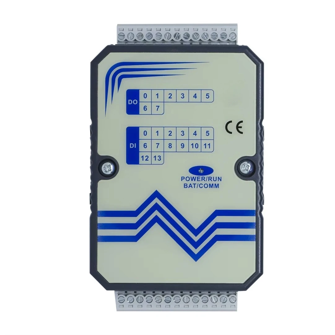 Industrial PLC Programming Controller Ethernet PLC Controller MODBUS tcp-ip/RTU 14DI 8DO 4AI 2AO with SD Memory Card (A-5389)