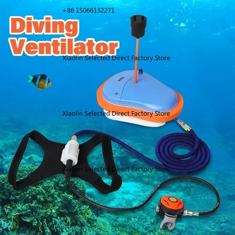 Diving Ventilat  Underwater Scuba 50 Mins Deep Float Diving  Support Replace Battery and Take on Plane