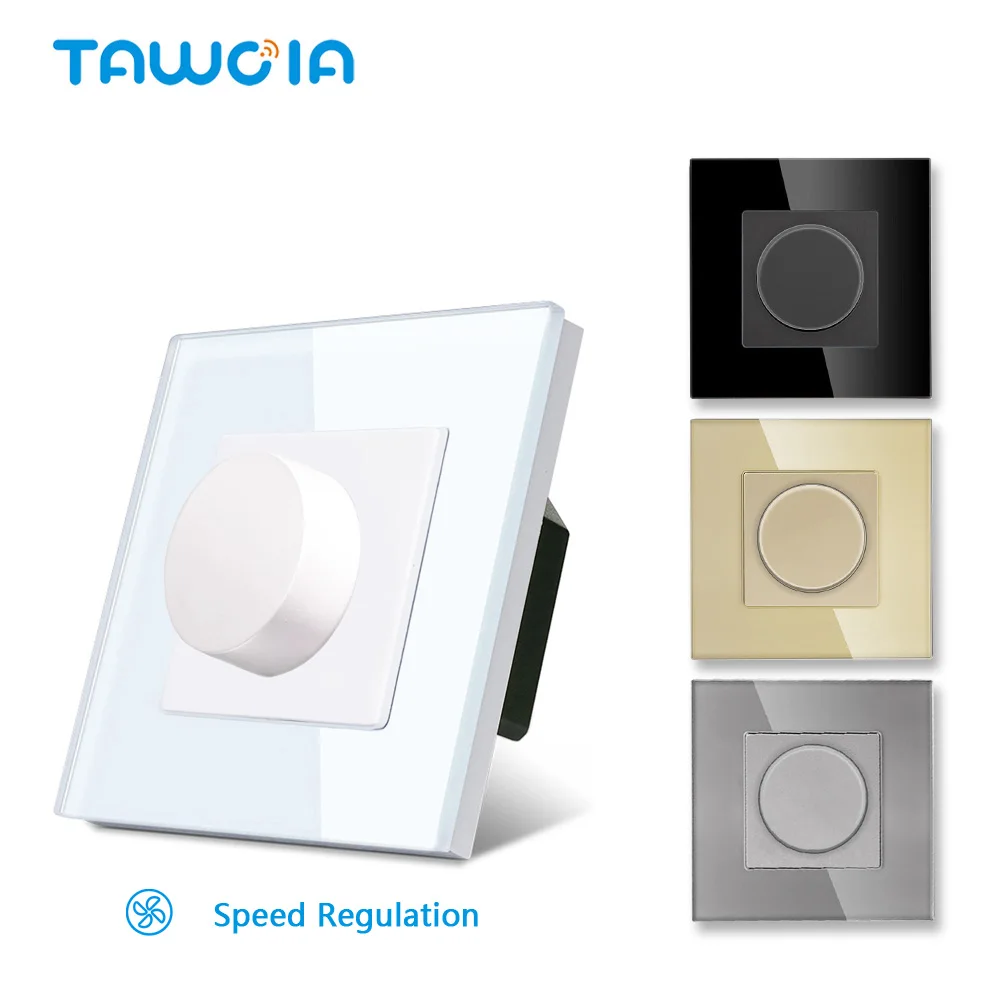 TAWOIA Fan Switch Stepless Speed Regulation Ceiling Fan Universal Electric Fan Governor Controller Top Fan Speed Regulation