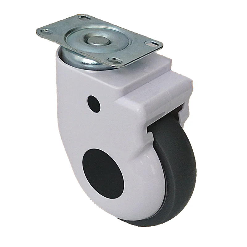 3inch Flat Muted Medical Bed Caster Hospital Chair Universal Furniture Wheel Industry Machinery Equipment Part