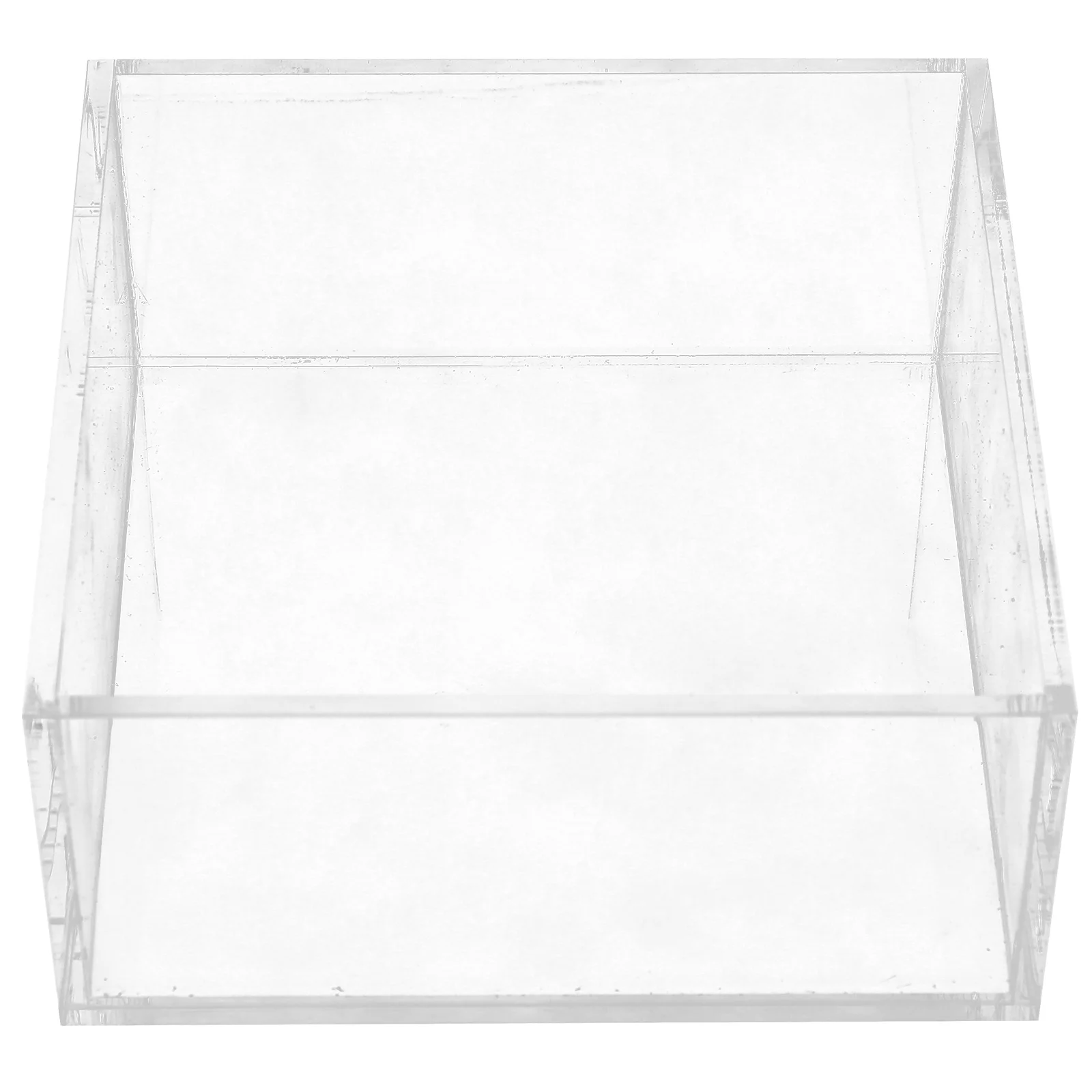 

Acrylic Napkin Holder Transparent Tabletop Tissue Dispenser For Kitchen Bathroom Dining Room Paper Napkin Storage Stand