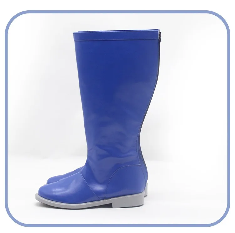 Kaitoo 코스프레 신발 애니메이션 액세서리 코스프레 소품 PU 가죽 신발 할로윈 카니발 부츠 맞춤 제작