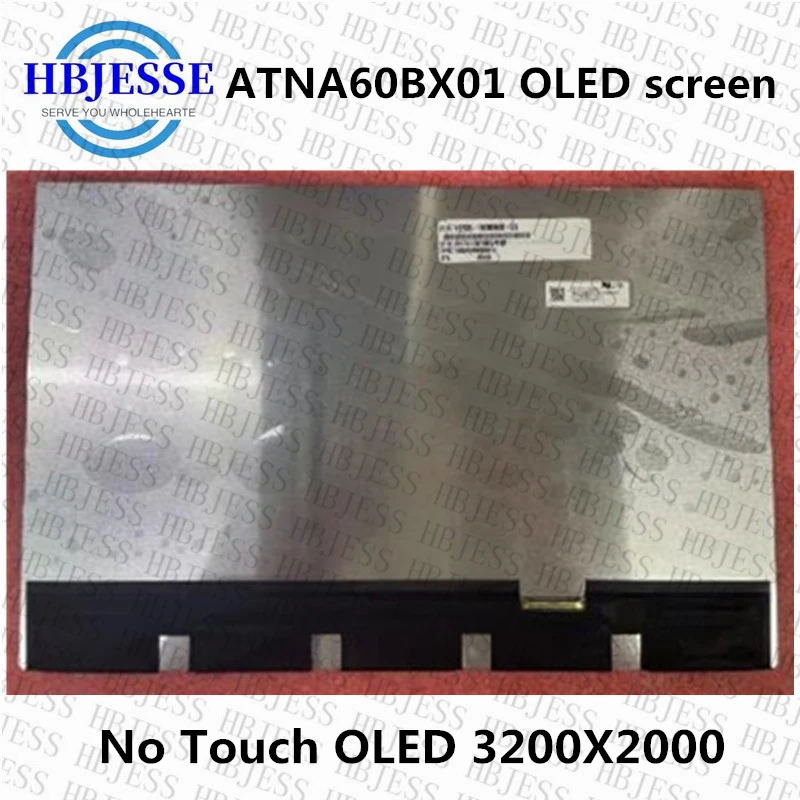 

ATNA60BX01-0 ATNA60BX01 16.0'' Laptop OLED Screen Display Panel Replacement 3200*2000 Non-touch