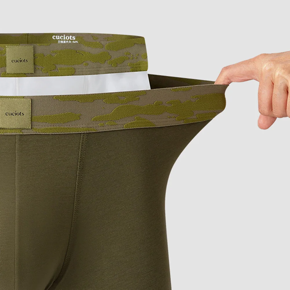Mens Modal Boxershorts Mid Rise Breathable Close-fitting Sexy Accessories Hot Underpants Couple Life Underwear Men's Underpants