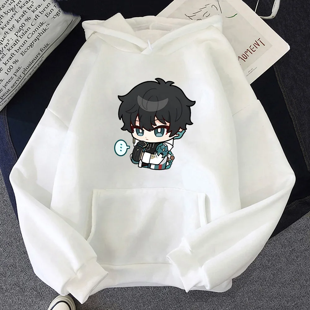 Honkai Star Rail Danheng Popular Characters Hoodies Harajuku Manga Graphic Sweatshirt Long Sleeve Women/men Loose Pullover Top