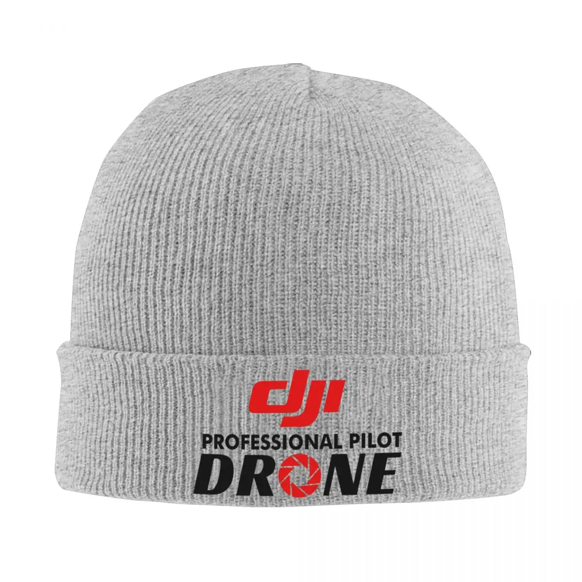 DJI Professional Pilot Drone Beanie Hat Knitted Skull Caps For Women Men DJI FPV Flying Lover Warm Bonnet Hats