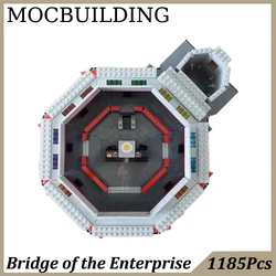 Bridge of the Enterprise Diorama Movie Scene MOC Building Block Bricks Toys for Kids Birthday Gift