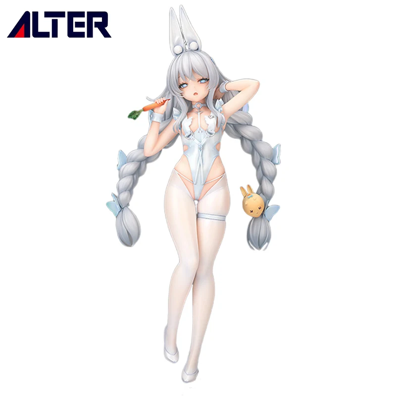 

In Stock Genuine Original ALTER MNF Le Malin Lazy White Rabbit Ver. Azur Lane Action Anime Figure Collectible Doll Ornament Gift