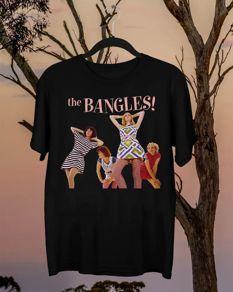 The Bangles Member T Shirt Black  High Quality 100%Cotton Short Sleeve