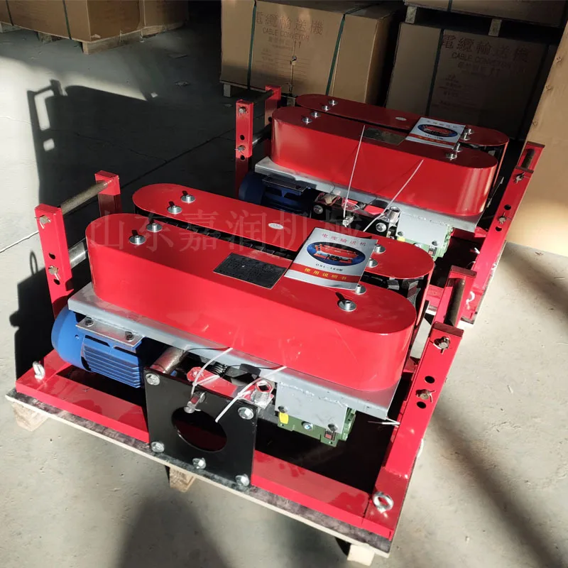 HCY Crawler-type cable conveyor 180 model cable conveyor cable laying machine
