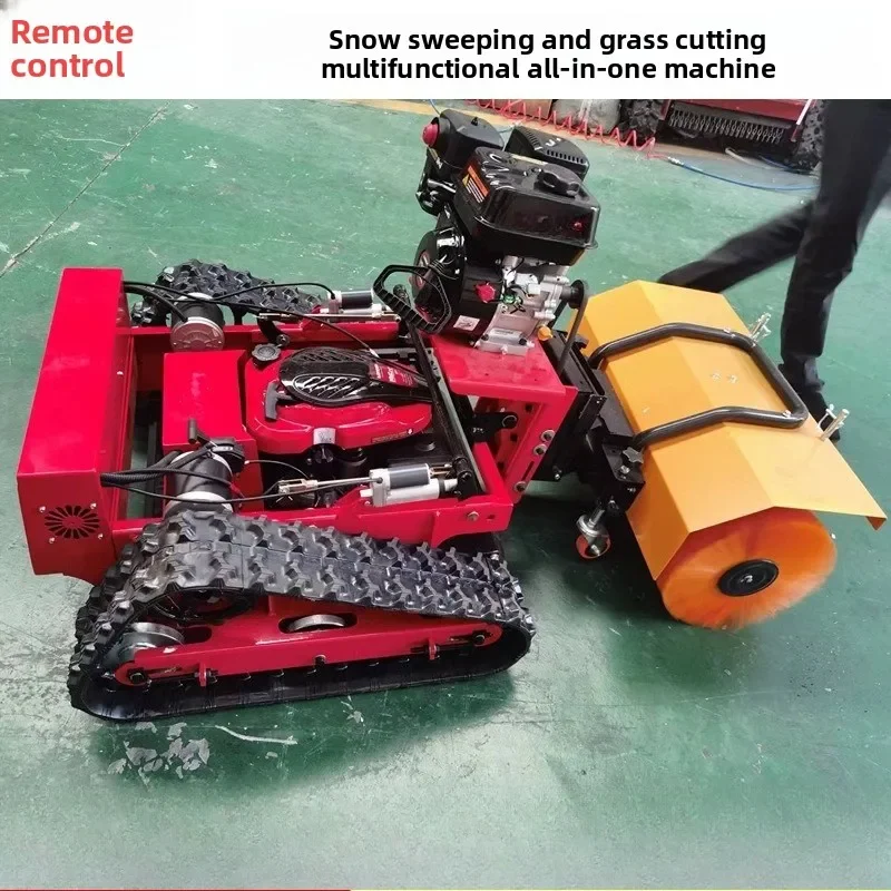 Remote control snowplow 9 horsepower four-stroke fuel snowplow