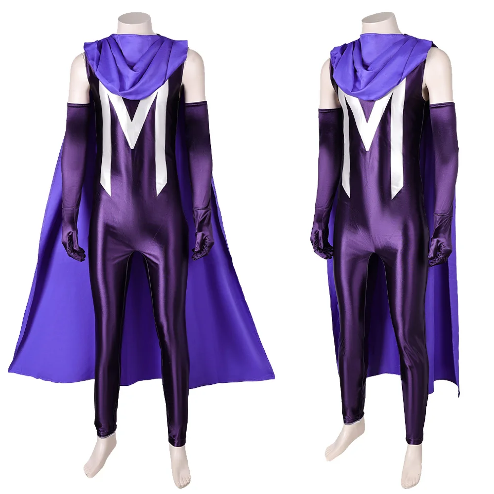 Magneto disfraz de Cosplay para hombre, conjunto de mono de capa de Roleplay, trajes de súper villano de dibujos animados, trajes de fantasía para adultos