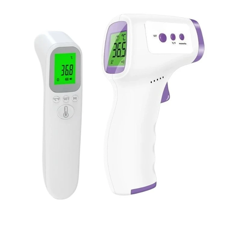 Infrared non-contact thermometer, handheld, rapid temperature measurement, voice broadcast, rechargeable