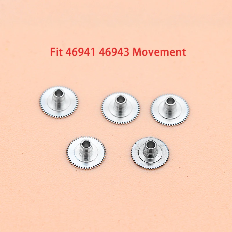 46941 46943 Movement Accessories Hour-hand Second Minute wheel Replacement Spare Parts For Oriental Double Lion Watch Repair