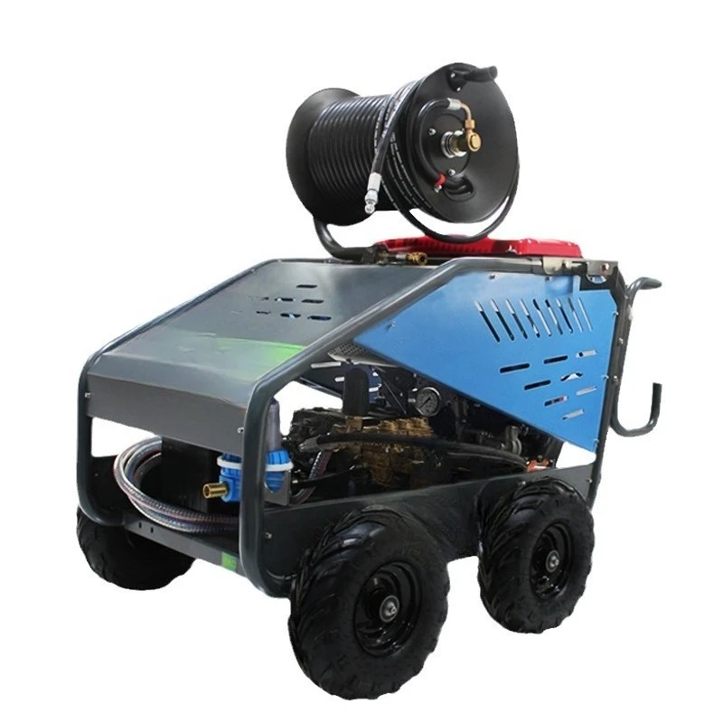 Pipeline dredging machine Municipal community sewer pipe cleaning machine