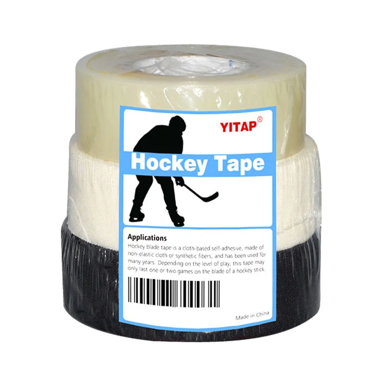 Fita de Hóquei YITAPE 25mm*25M, Protetor de Lâmina de Hóquei em Tecido Premium Antiderrapante para Equipamento de Patinação