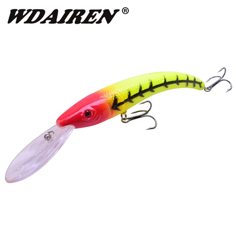 

1Pc Minnow Fishing Lure 15.5cm 16g Bending Artificial Hard Bait Floating Fishing Lure Carp Wobbler Fishing Lures Tackle