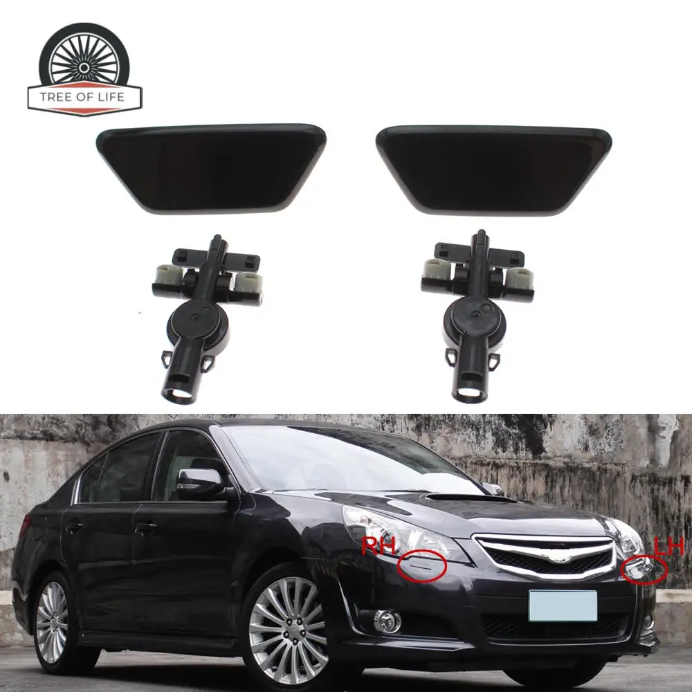 For Subaru Outback 2013 2014 Legacy GT 2010 2011-2014 86636AJ080 Front Headlight Washer Cover Headlamp Spray Nozzle Jet Cap