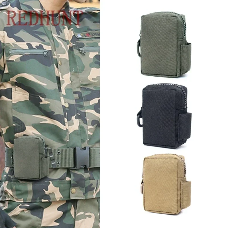Tactical Portable Molle EDC Pouch Waterproof Outdoor Belt Waist Bag Camping Hiking Bags Hunting Accessories