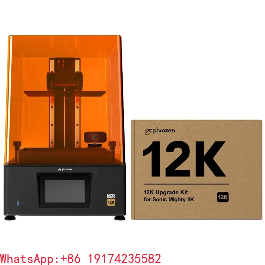 Phrozen Wholesale Sonic Mighty 12K Monochrome Large Print Size 218x123x235mm LCD Resin 3D Printer