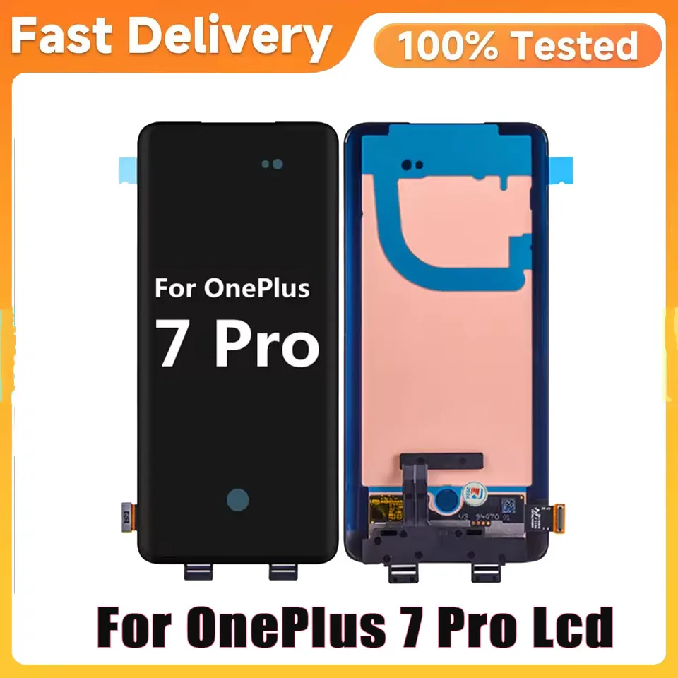 Replacement For OnePlus 7 Pro Lcd Display Touch Screen Digitizer Assembly 1+7Pro 5G GM1911 GM1913 GM1917 GM1910 GM1915 Parts