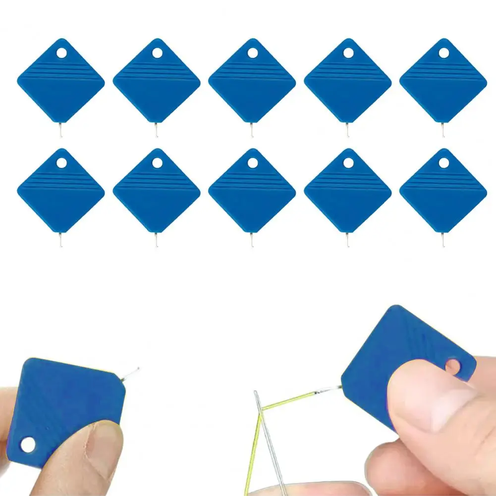 10 Pcs Needle Threader Lightweight Needle Threader Tool for Hand Sewing Portable Needle Threaders for Elderly Sewing Enthusiast