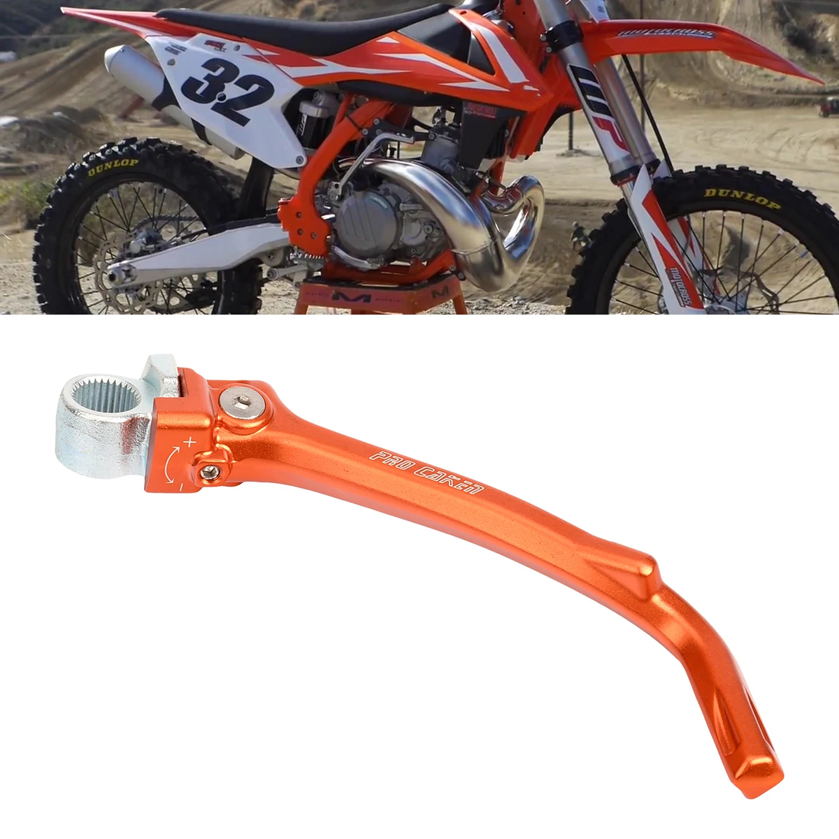 

Motorcycle Accessories Forged Kick Start Starter Lever Pedal For KTM 65SX 2016 2017 2018 2019 2020 For HUSQVARNA TC65 2017-2020