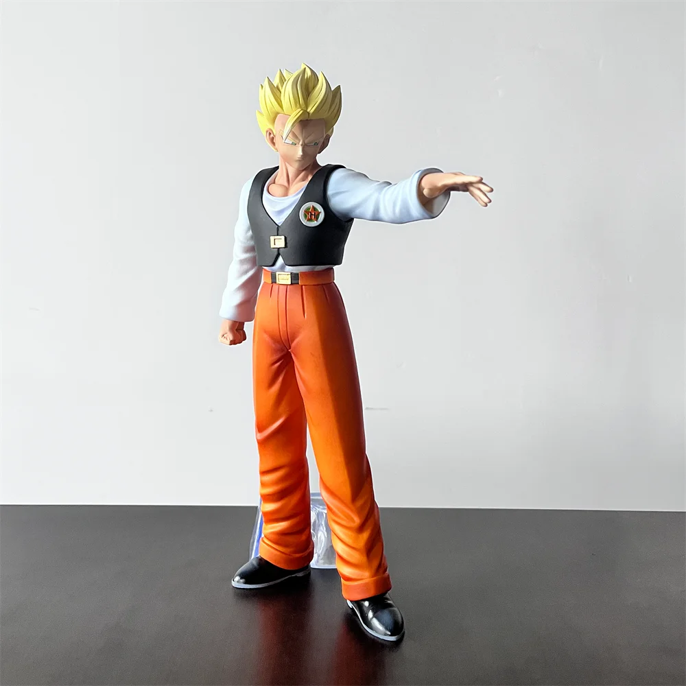 Estátua vf 31cm/12.2 polegadas dragon ball z gohan figura super saiyan filho gohan figuras de ação estátua pvc coleção modelo brinquedos presentes