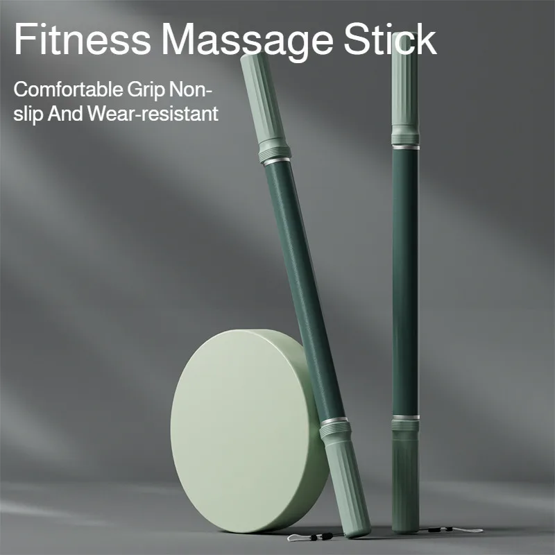 

Массажная палочка для тела, йога, фитнес, антицеллюлитная палочка для массажа мышц, растяжка тела, йога, эргономичный инструмент для тренировок, релаксации