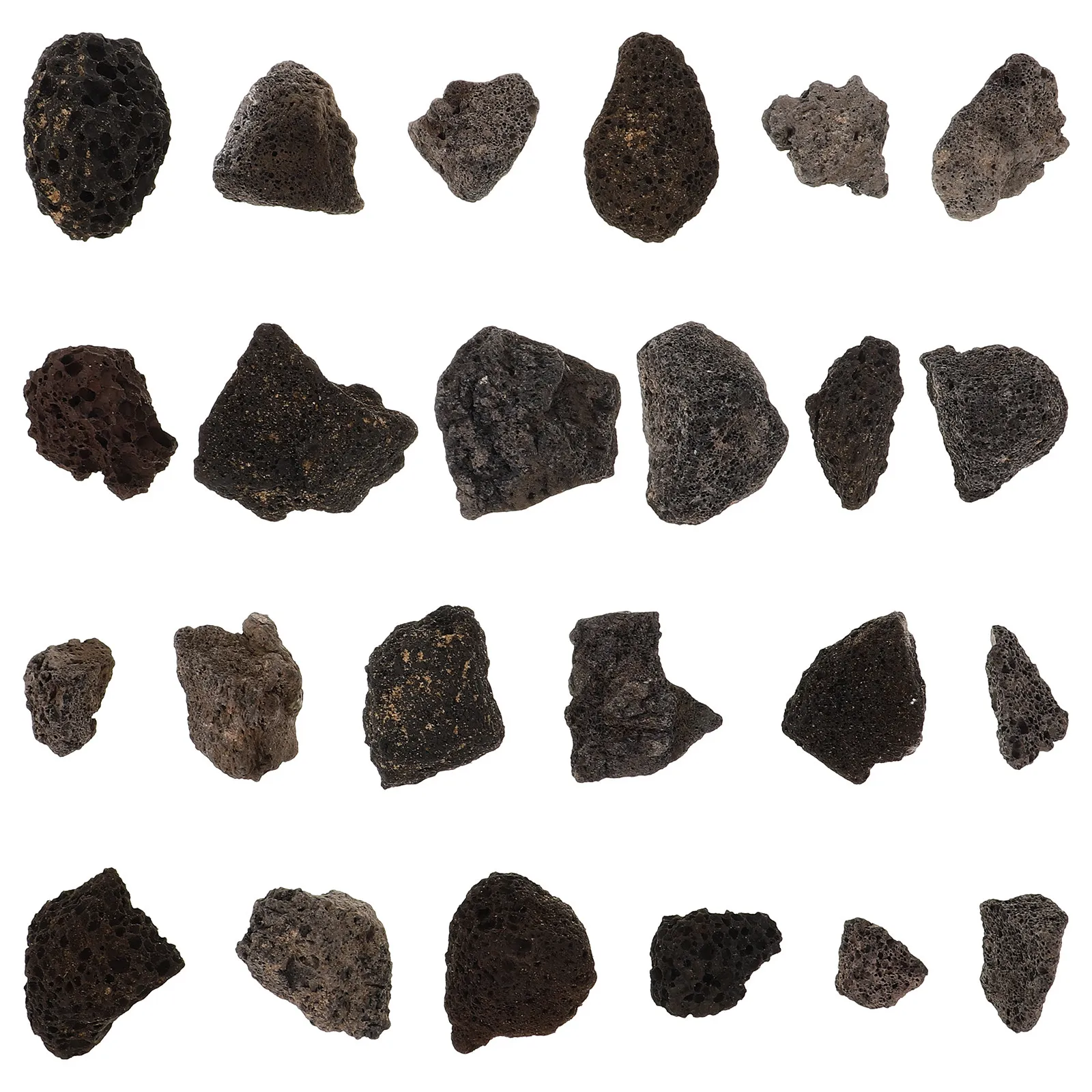 Volcanic Stone Ornament Decorative Rocks for Fish Tank Pond Vase Fillers Lawn Walkways Fountains Home Decor Craft Projects
