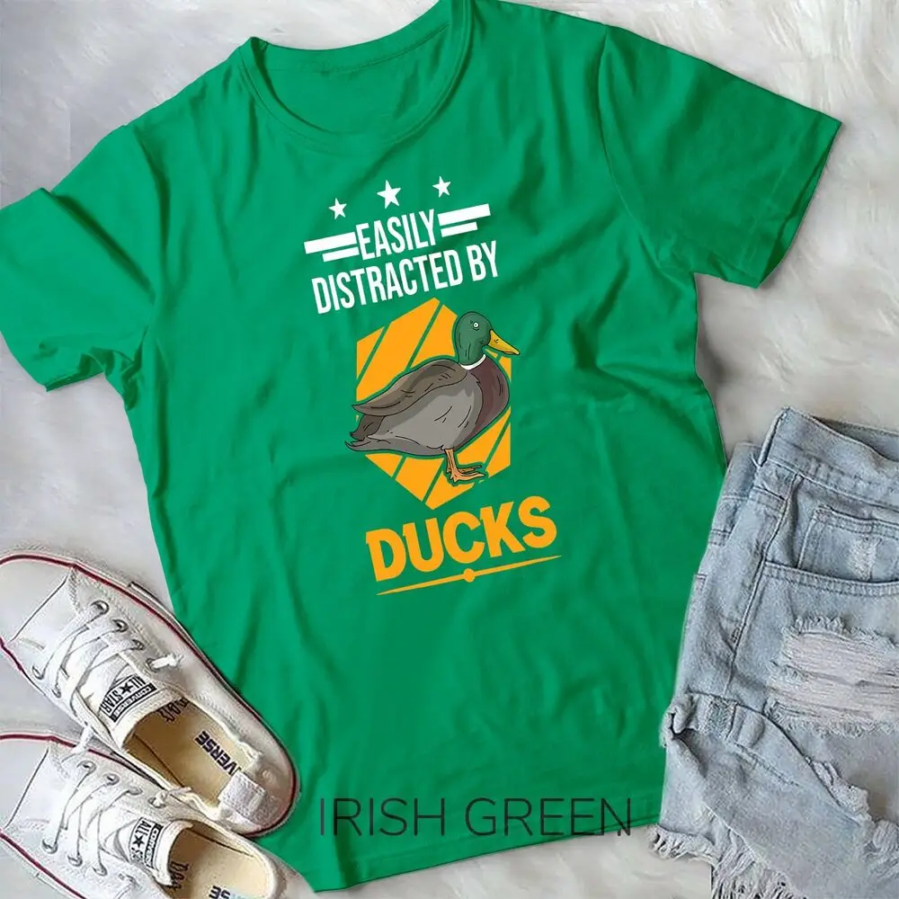 Easily Distracted By Ducks T-Shirt Unisex T-shirt