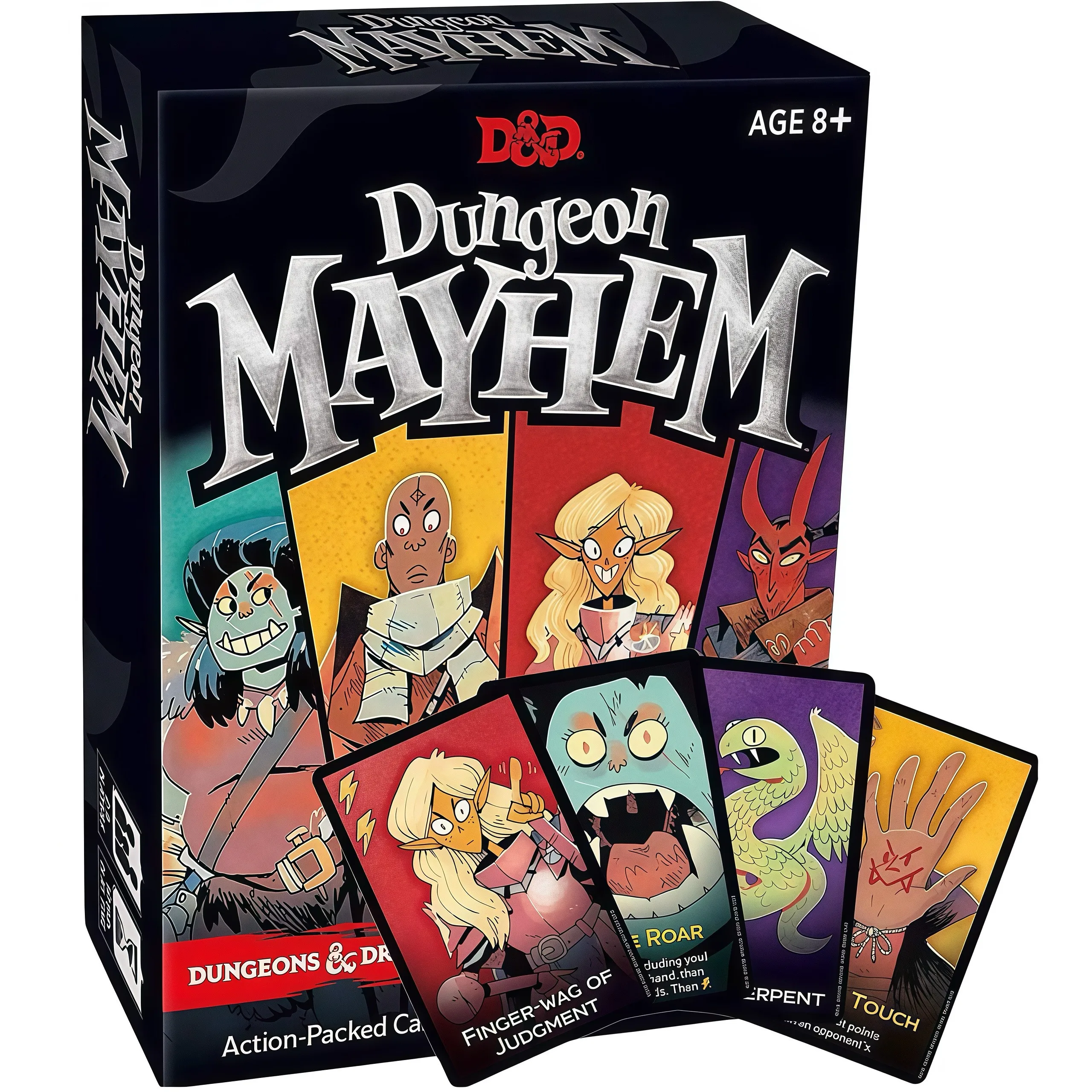 

D&D Dungeon Mayfem - Fantasy Adventure Card Duel Board Game -120 Cards