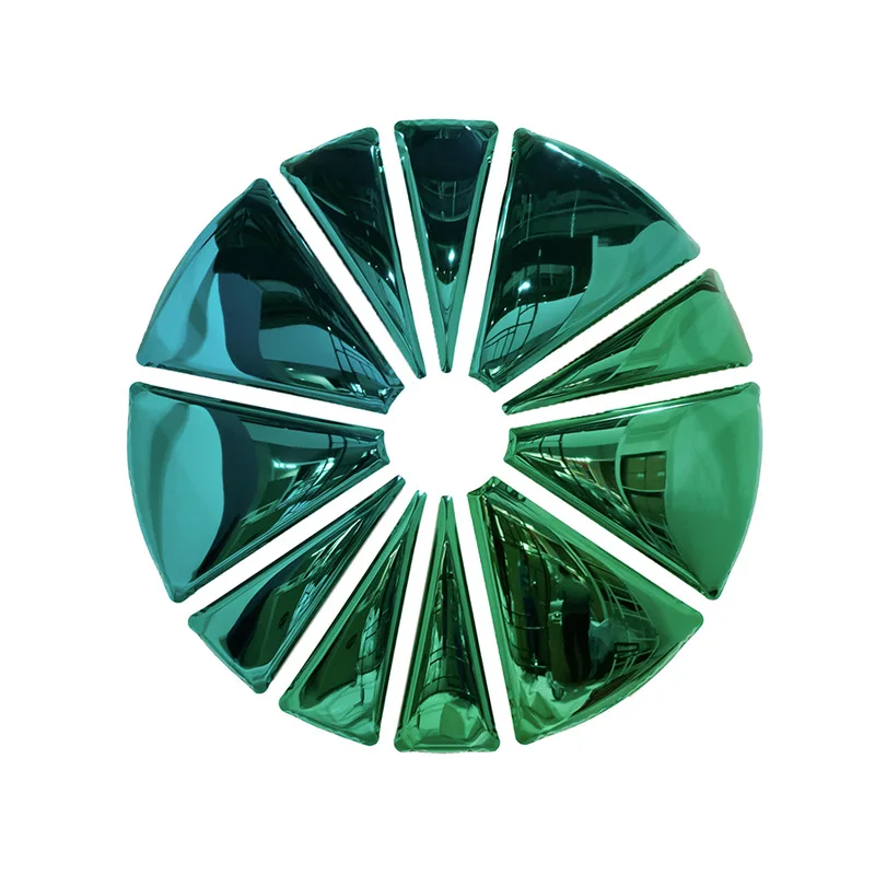 

Modern creative, personalized designer, petal plating, art installation, wall decoration, full-length mirror