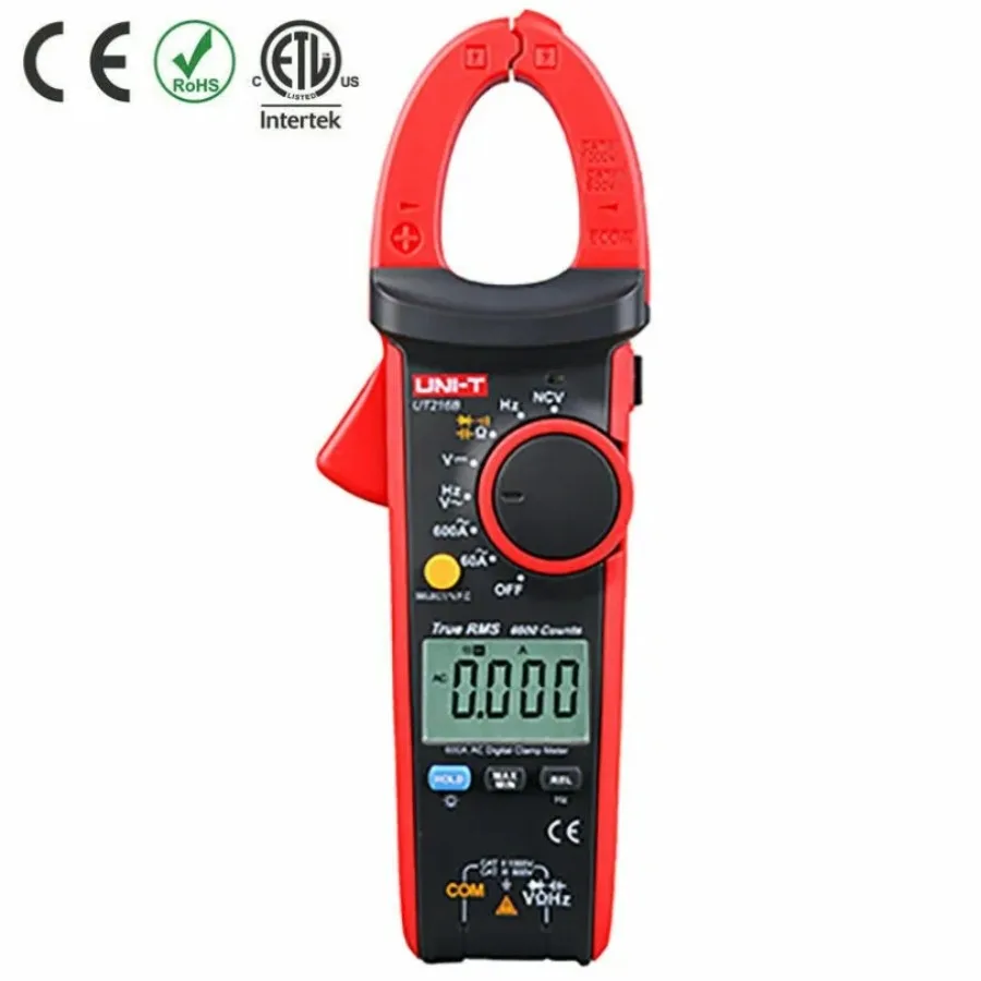 UNI-T UT216B 600A True RMS Digital Clamp Meter 100% Original Brand New In Stock Volt Amp Ammeter Tester Pliers Meters Tools