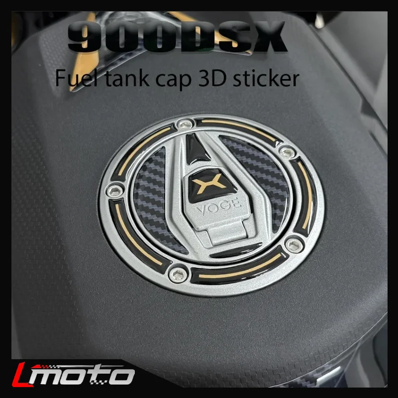 

For Voge Valico 900 DSX 900DSX DS900X Motorcycle Accessories Protective Sticker Fuel Cap Sticker 3D Resin Protective Sticker