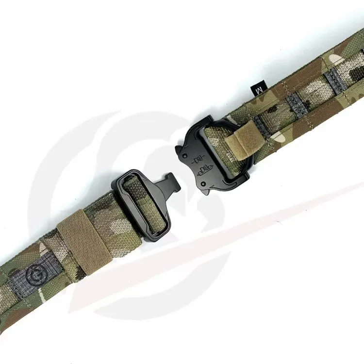 Cinturón táctico MOLLE Tegris doble capa – Hebilla liberación rápida - imagen 5
