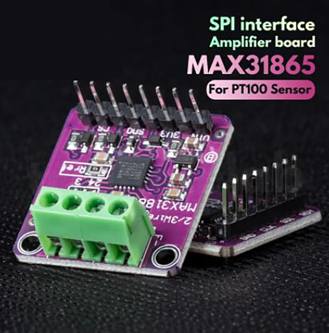 

Плата преобразователя MAX31865 PT100 для Arduino, модуль усилителя датчика температуры, термопары, 3D-принтера, 3 В ~ 5 В, RTD-to-Digital