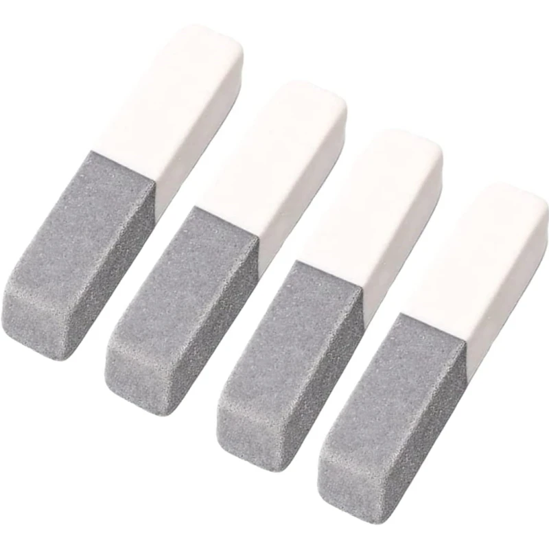 4Pcs Frosted Eraser School Office Traceless Matte Erasers Ballpoint Pen Ink Pen Pencil Writing Correction Sand Eraser Stationary