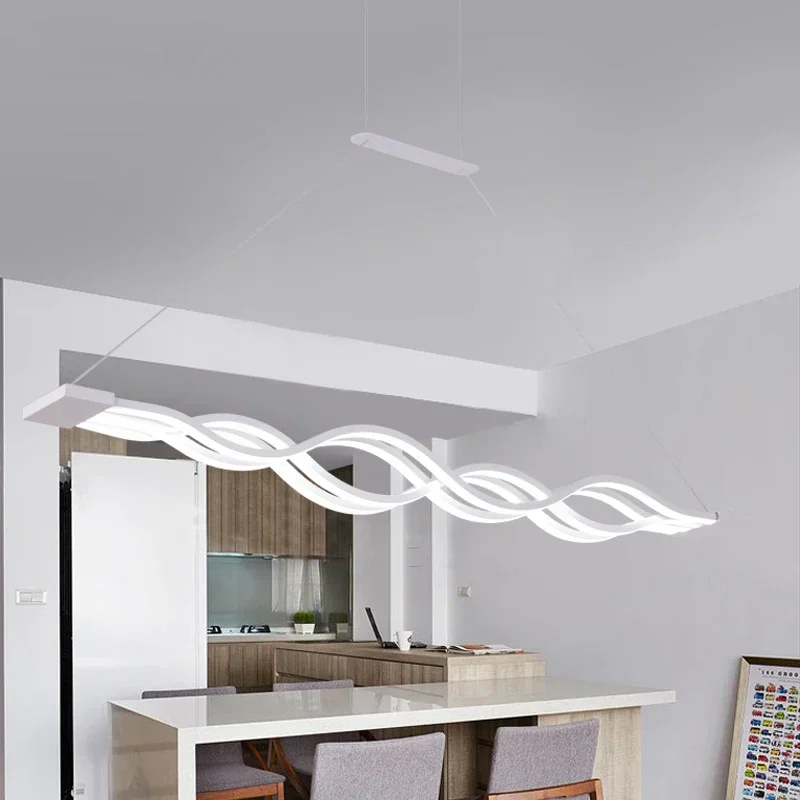 AC85-260V 1000mm LED Chandelier lamp for dinning room kitchen White chandelier lights modern led modern chandelier Fixtures