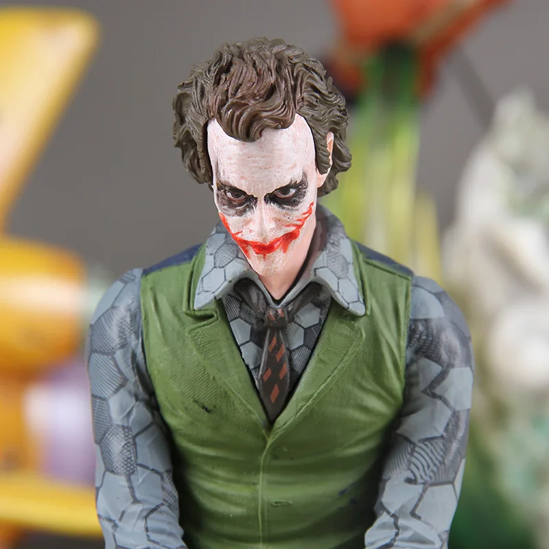 New Comics Heath Ledger Suicide Squad Clown Sitting Beautifully Hand-Made Desktop Pvc Model Ornaments Children'S Gifts Toys Doll