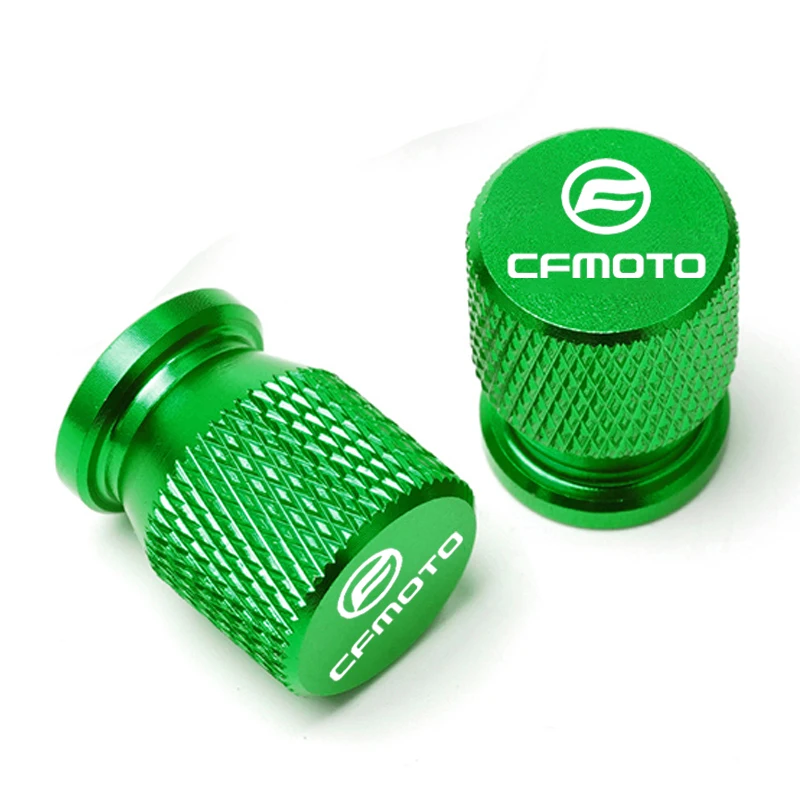 2PCS Aluminum Motorcycle Tyre Valve Cap Dustproof Universal For CFMOTO 300SR 400NK 650NK 150NK 250NK 400GT 800MT 650GT CF500